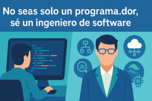 No seas solo un programador, sé un ingeniero de software