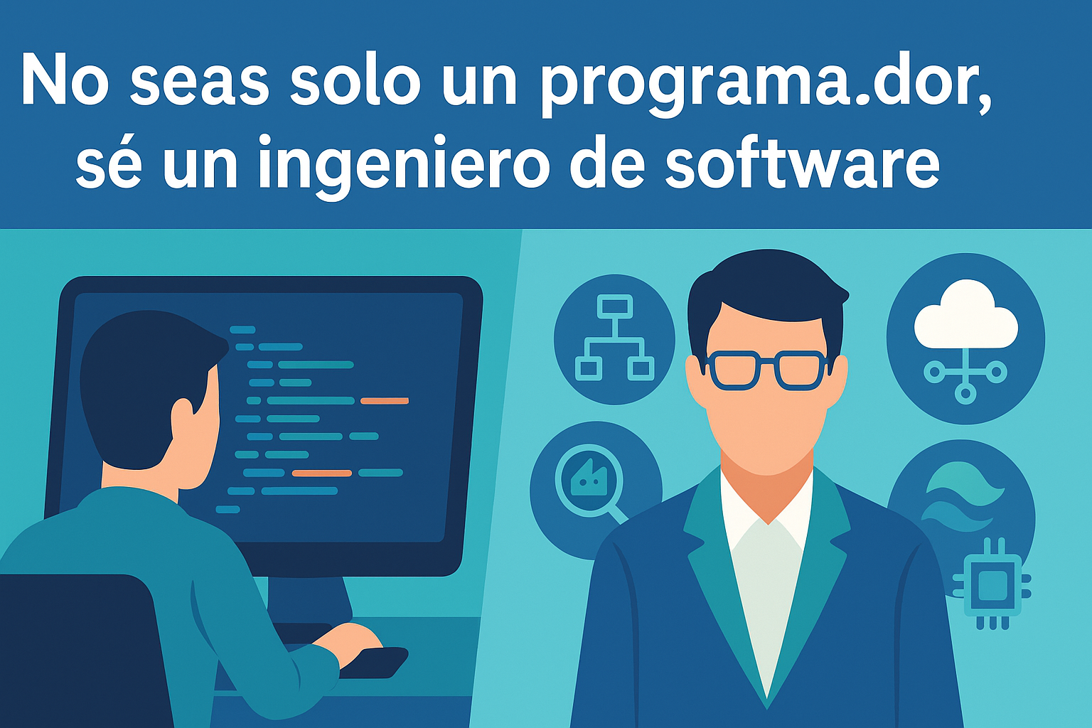No seas solo un programador, sé un ingeniero de software