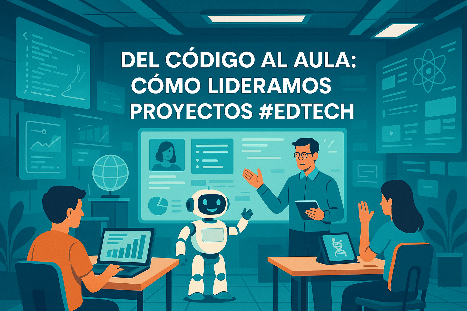 Del Código al Aula: Cómo lideramos proyectos #edTech