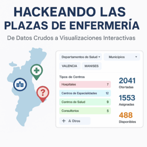 Hackeando las Plazas de Enfermería en la Comunitat Valenciana (Parte 2): De Datos Crudos a Visualizaciones Interactivas