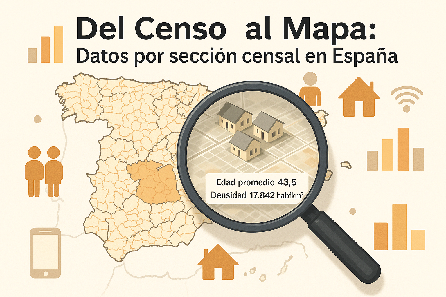 Del Censo al Mapa: Cómo se crean los datos por sección censal en España