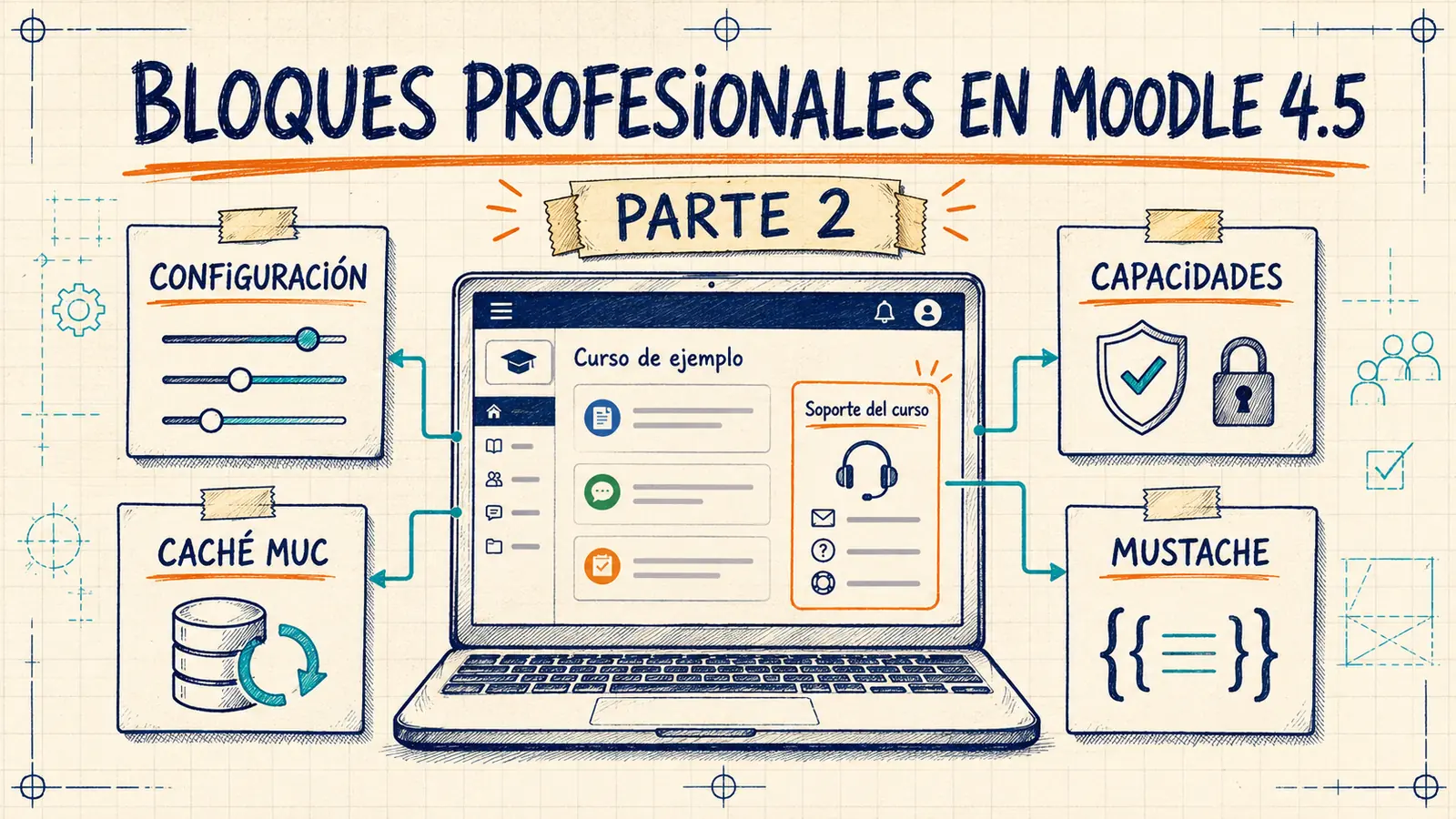 Guía Definitiva: Crear bloques Moodle 4.5 a nivel profesional (Parte 2)