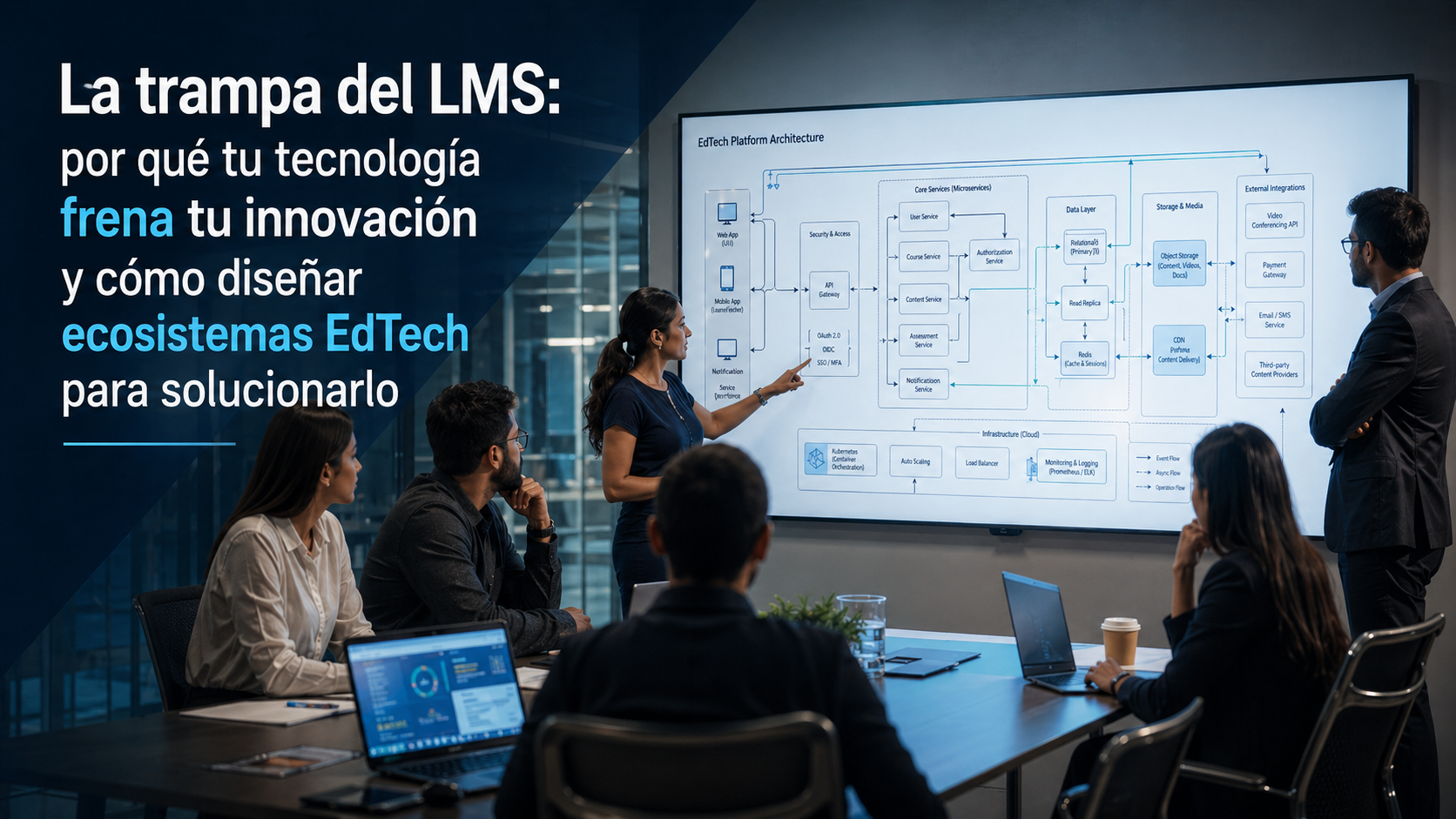La trampa del LMS: por qué tu tecnología frena tu innovación y cómo diseñar ecosistemas EdTech para solucionarlo