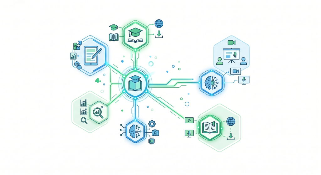 Ecosistema tecnológico moderno para entender los cimientos del EdTech.