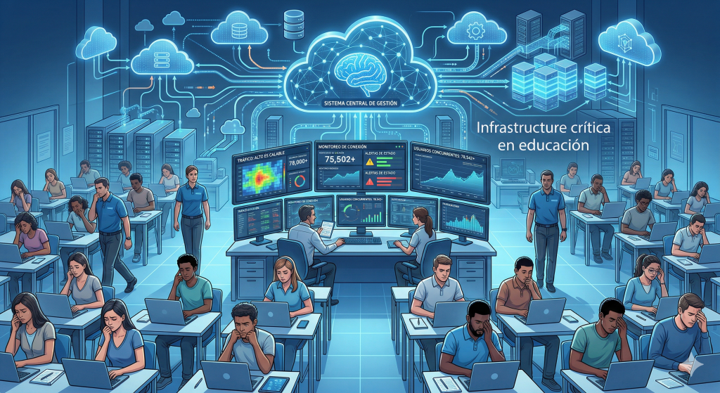 Qué hace un CTO en EdTech: mantener una plataforma educativa soportando un examen online con alta carga de usuarios