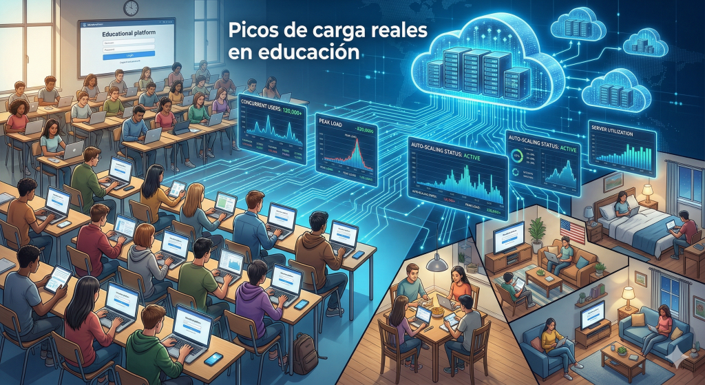 Qué hace un CTO en EdTech: gestionar miles de alumnos accediendo simultáneamente a una plataforma educativa