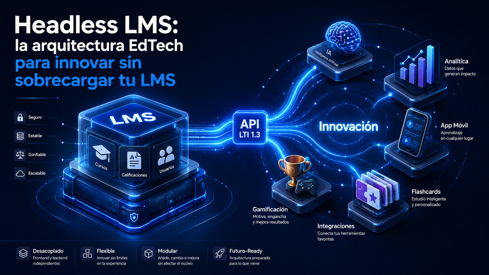 Headless LMS: la arquitectura EdTech para innovar sin sobrecargar tu LMS