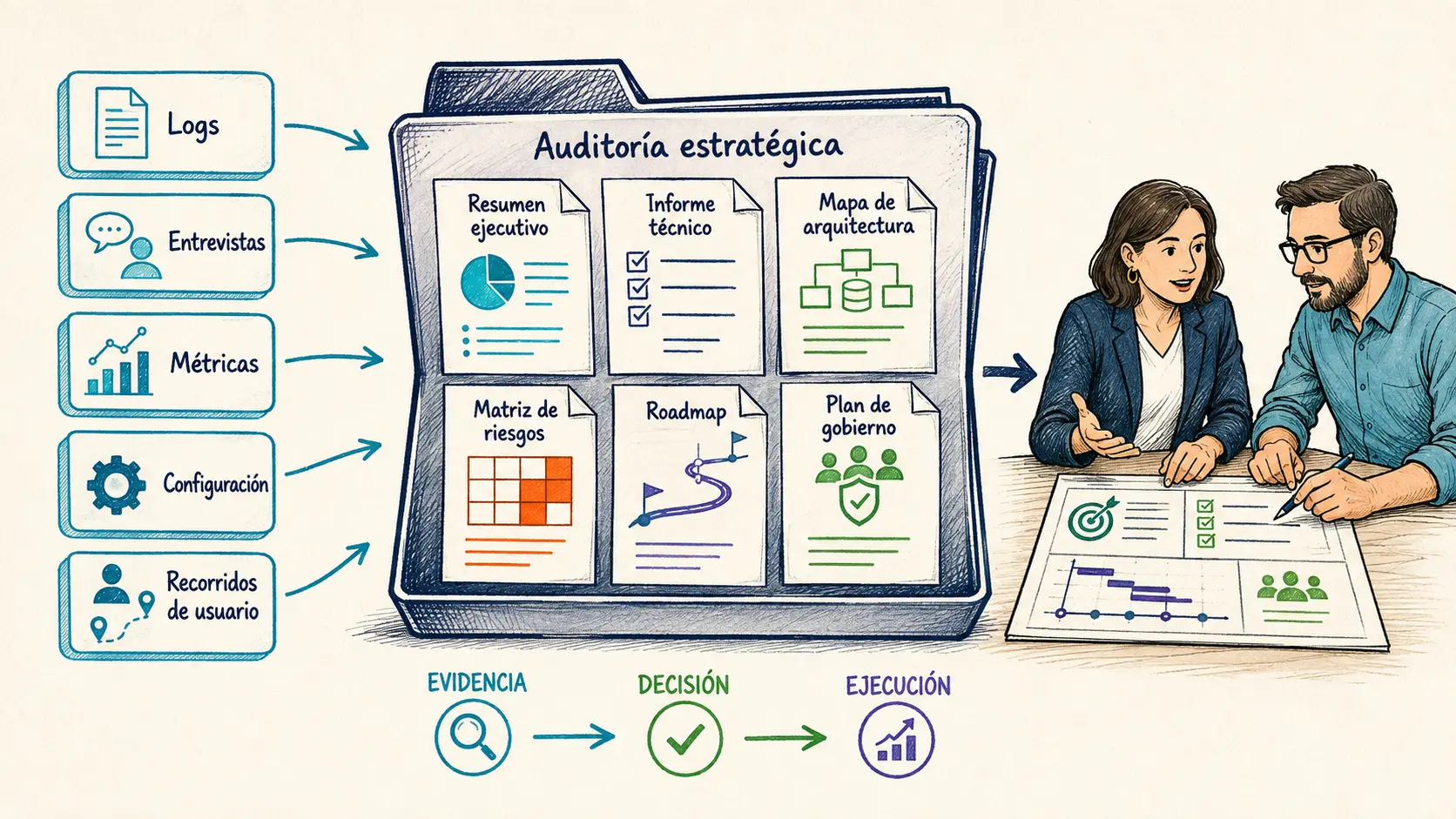 Entregables de una auditoría estratégica de Moodle